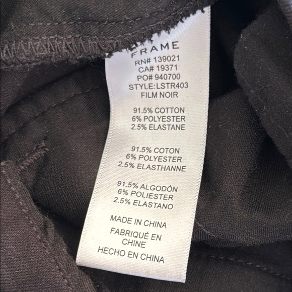 Z Frame Denim Women’s 25 Black Boot Cut Jeans Classic Style - Picture 4 of 4